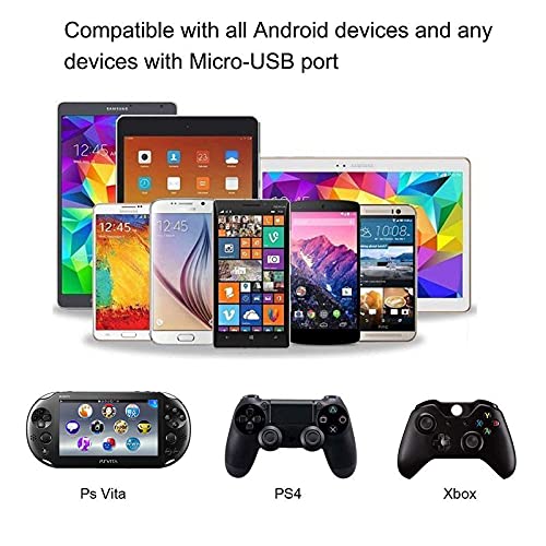 Micro USB Cable,[10ft3Pack] by Ailun,High Speed 2.0 USB A Male to Micro USB Sync & Charging Nylon Braided Cable for Android Smartphone Tablets Wall and Car Charger Connection[Silver&Blackwhite]