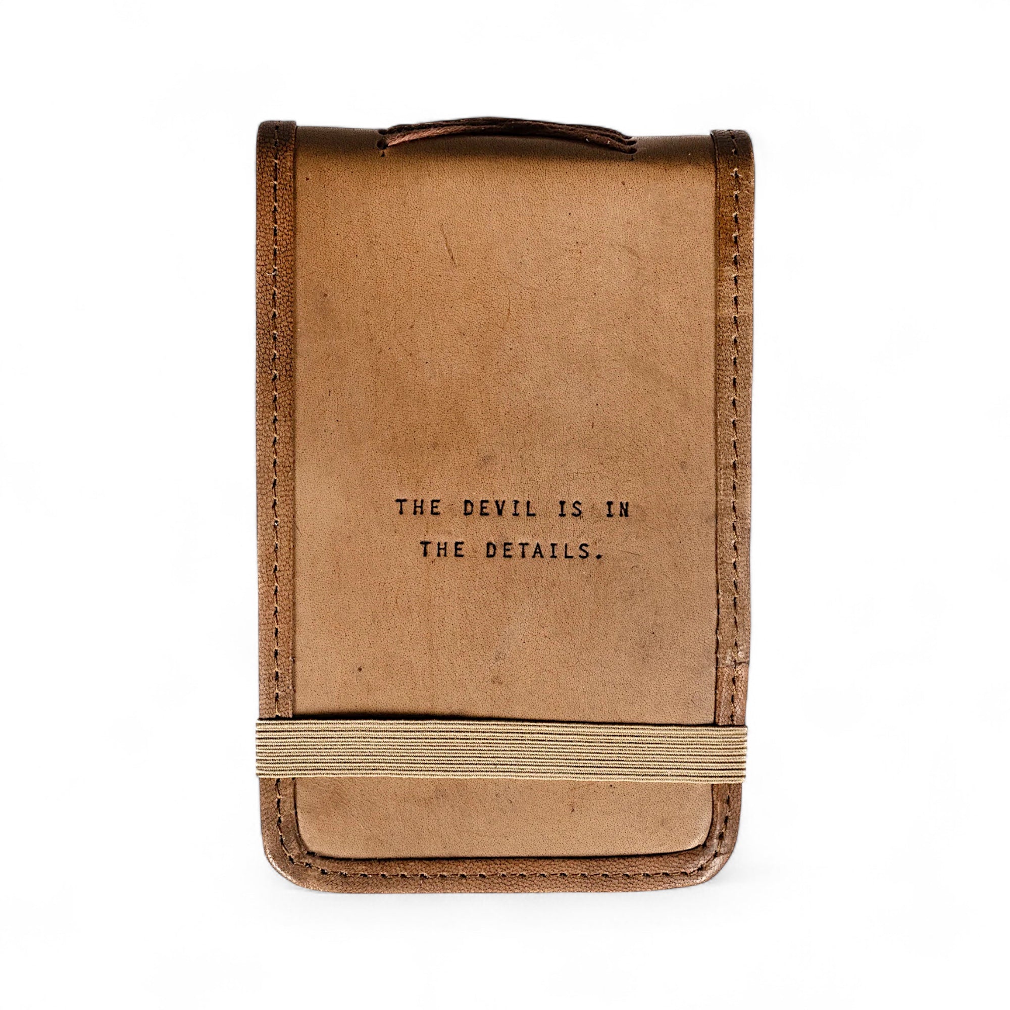Mini Leather Journal –  The Devil Is In The Details