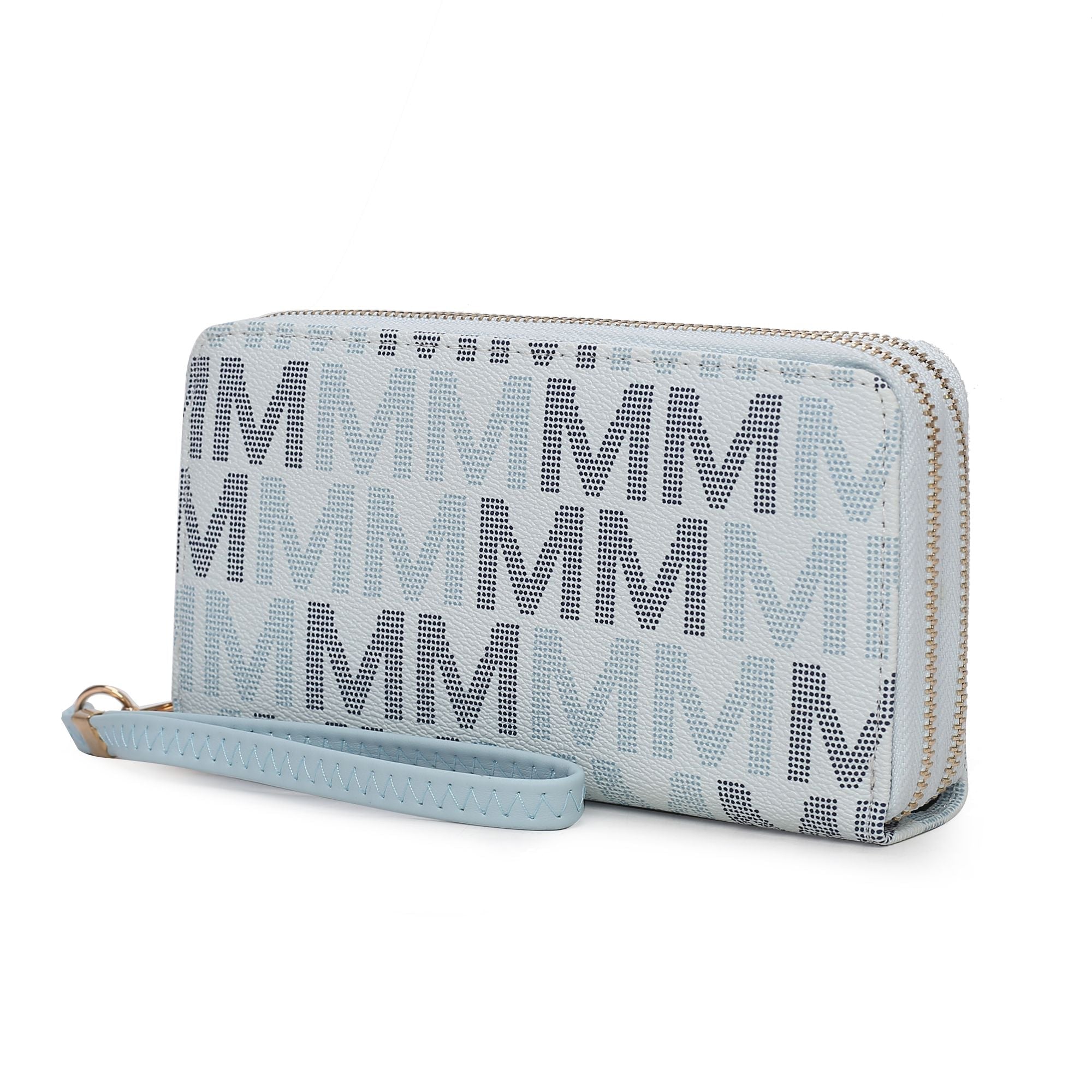 MKF Collection Hofstra M Signature Wallet Wristlet by Mia k