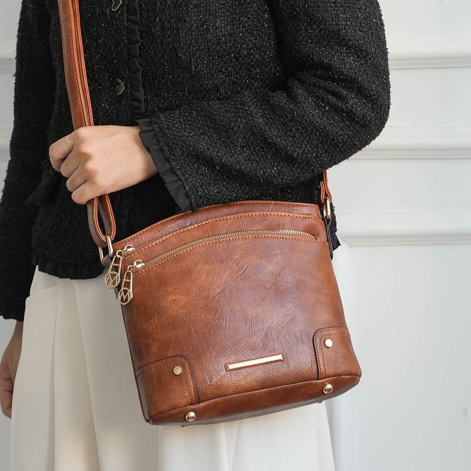 MKF Collection Kenya Fashion Crossbody Women's Shoulder Handbag by Mia K.