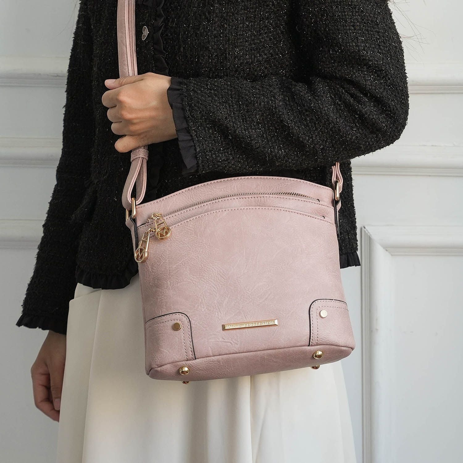 MKF Collection Kenya Fashion Crossbody Women's Shoulder Handbag by Mia K.