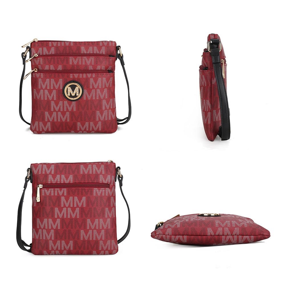 MKF Collection Lemuel M Signature Crossbody by Mia K.