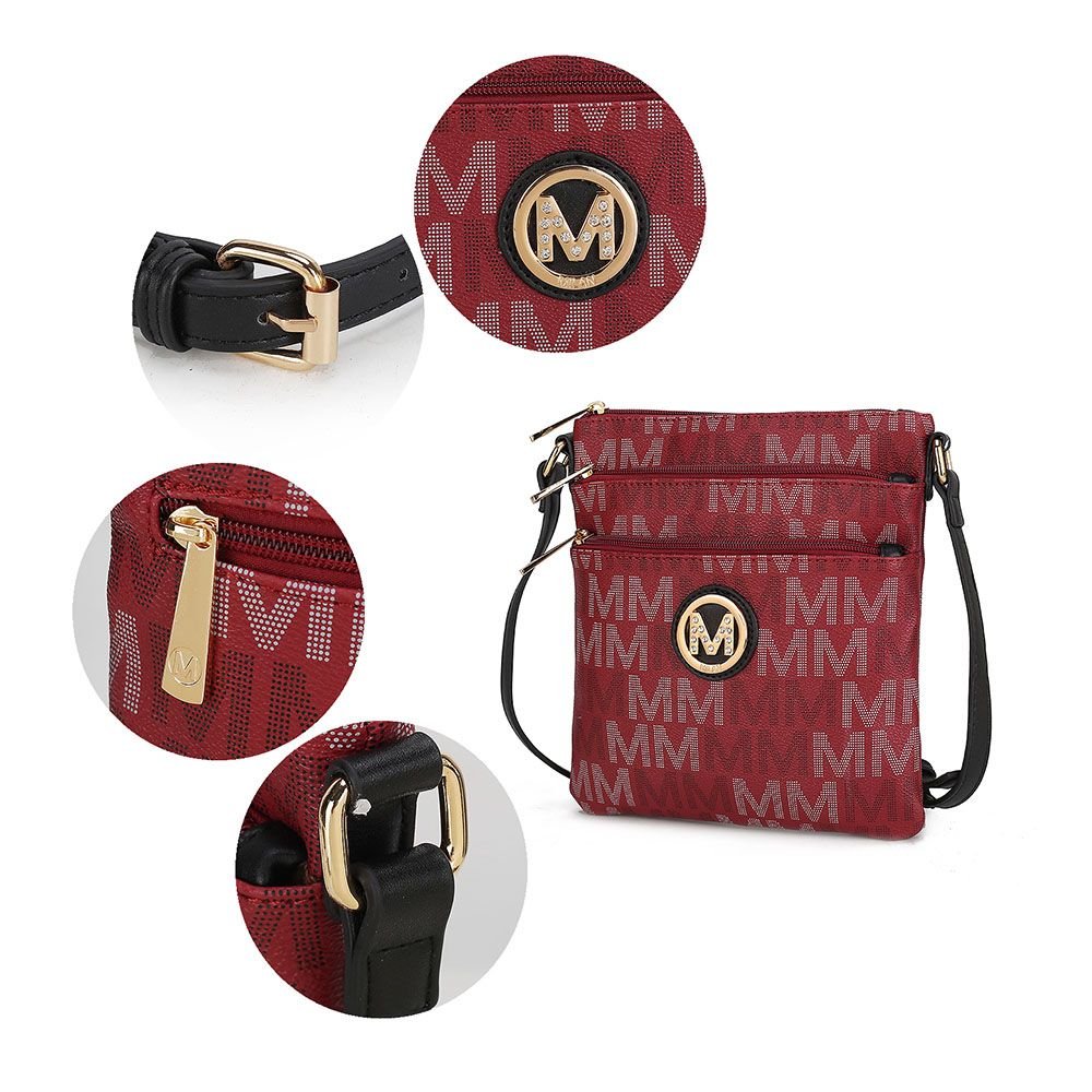 MKF Collection Lemuel M Signature Crossbody by Mia K.