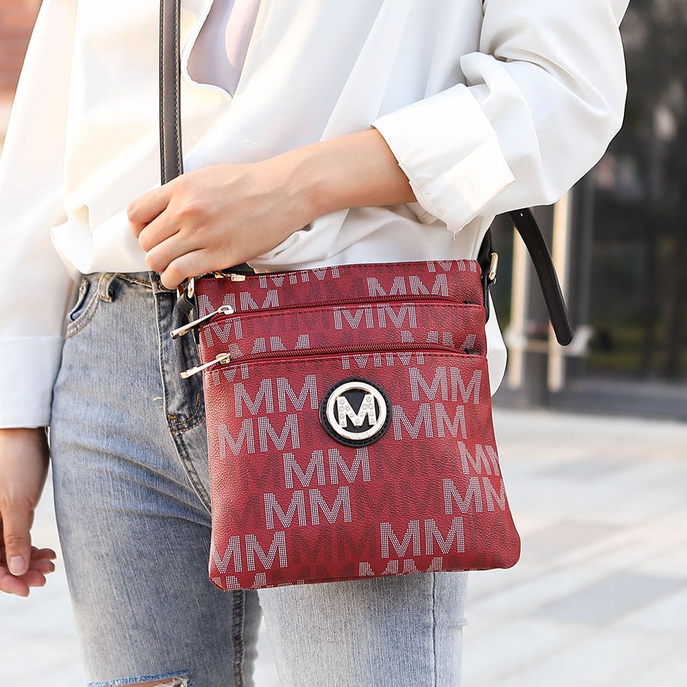 MKF Collection Lemuel M Signature Crossbody by Mia K.