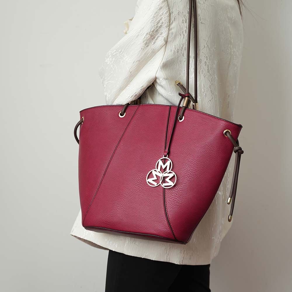 MKF Collection Liv Tote and Wallet Set Fashion Handbag by Mia K.