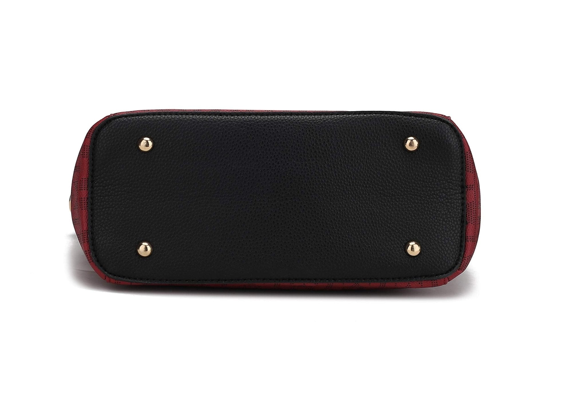 MKF Collection Shoulder Bag for Women, Vegan Leather Handbag Purse Top-Handle Crossbody Bag Tote Bag by Mia K