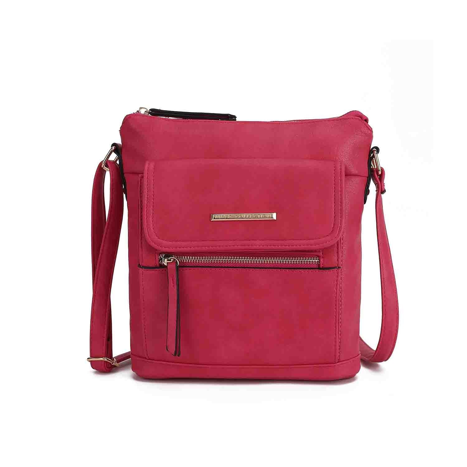 MKF Collection Triss Crossbody Bag For Women's Handbag, Perfect for Everyday Use, Travel, and Casual Outings by Mia K