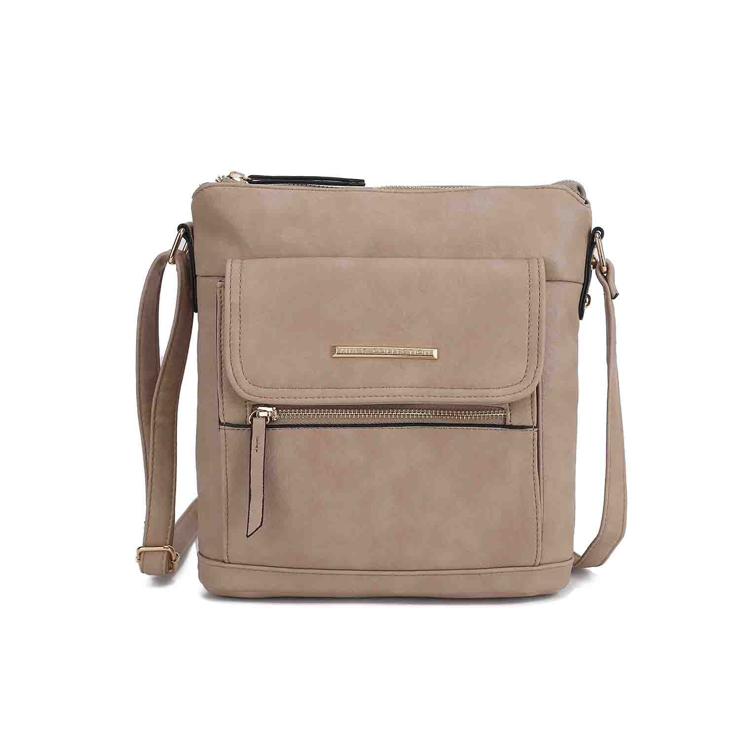 MKF Collection Triss Crossbody Bag For Women's Handbag, Perfect for Everyday Use, Travel, and Casual Outings by Mia K
