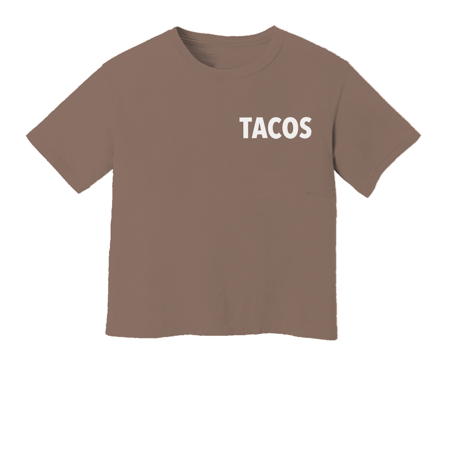 Tacos Washed Crop Tee