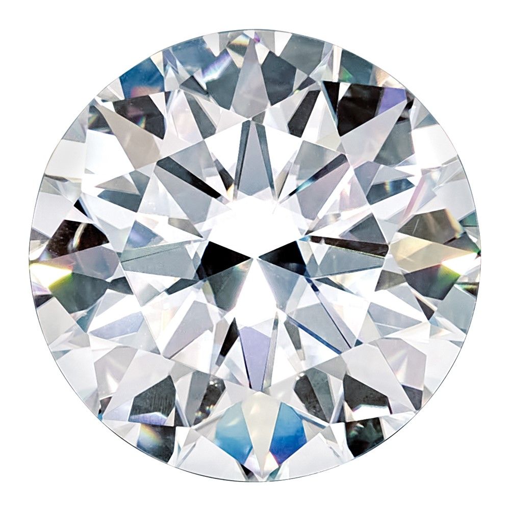 Moissanite Pure Light D-E-F Color 3mm Round Diamond Cut