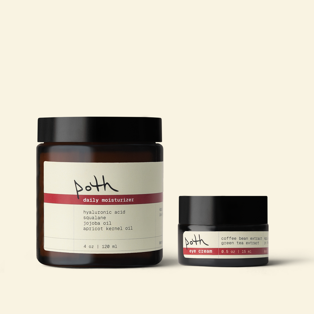 the moisturizing set - eye cream + XL moisturizer