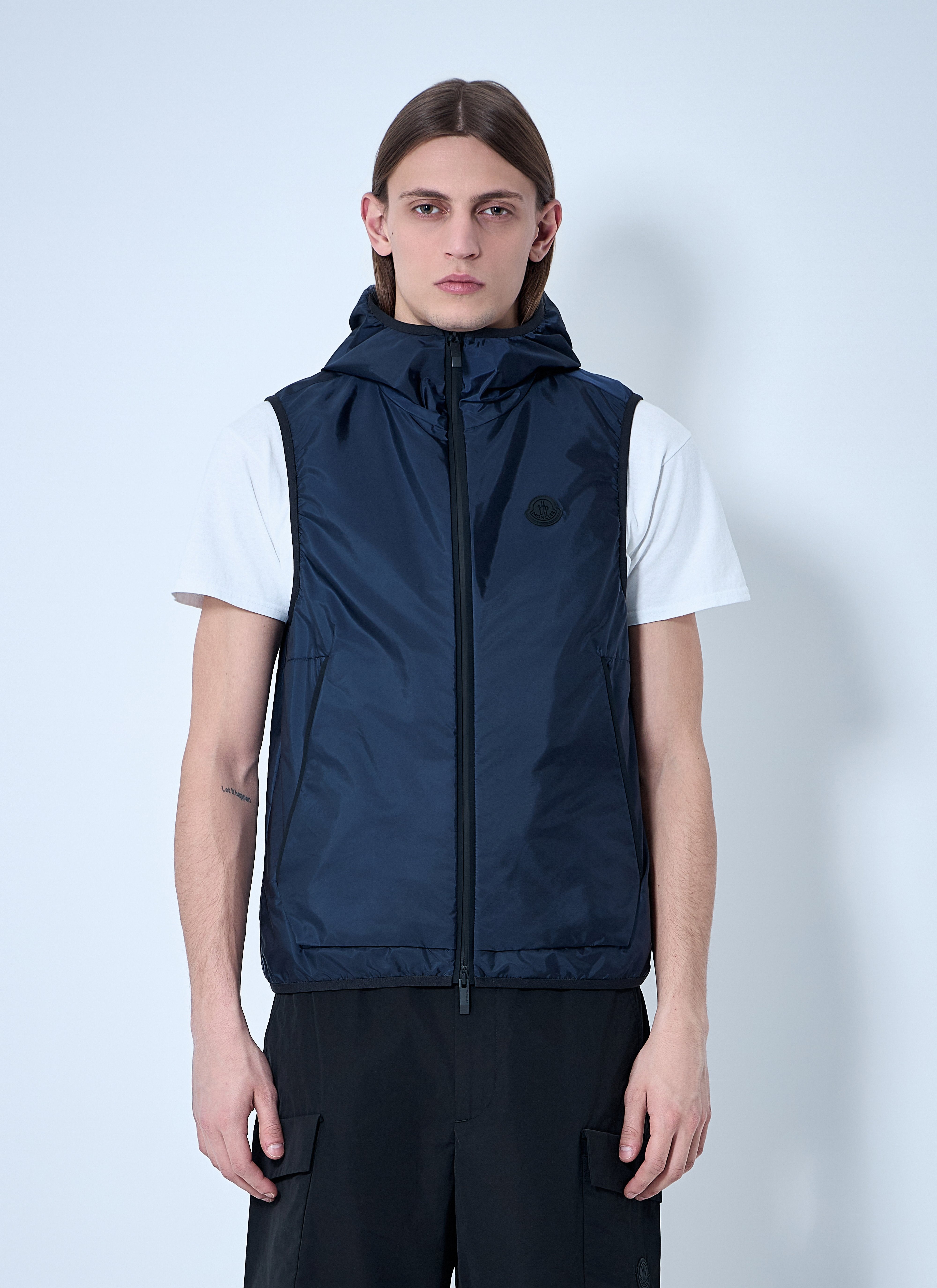 Moncler Men Moretan Hooded Vest