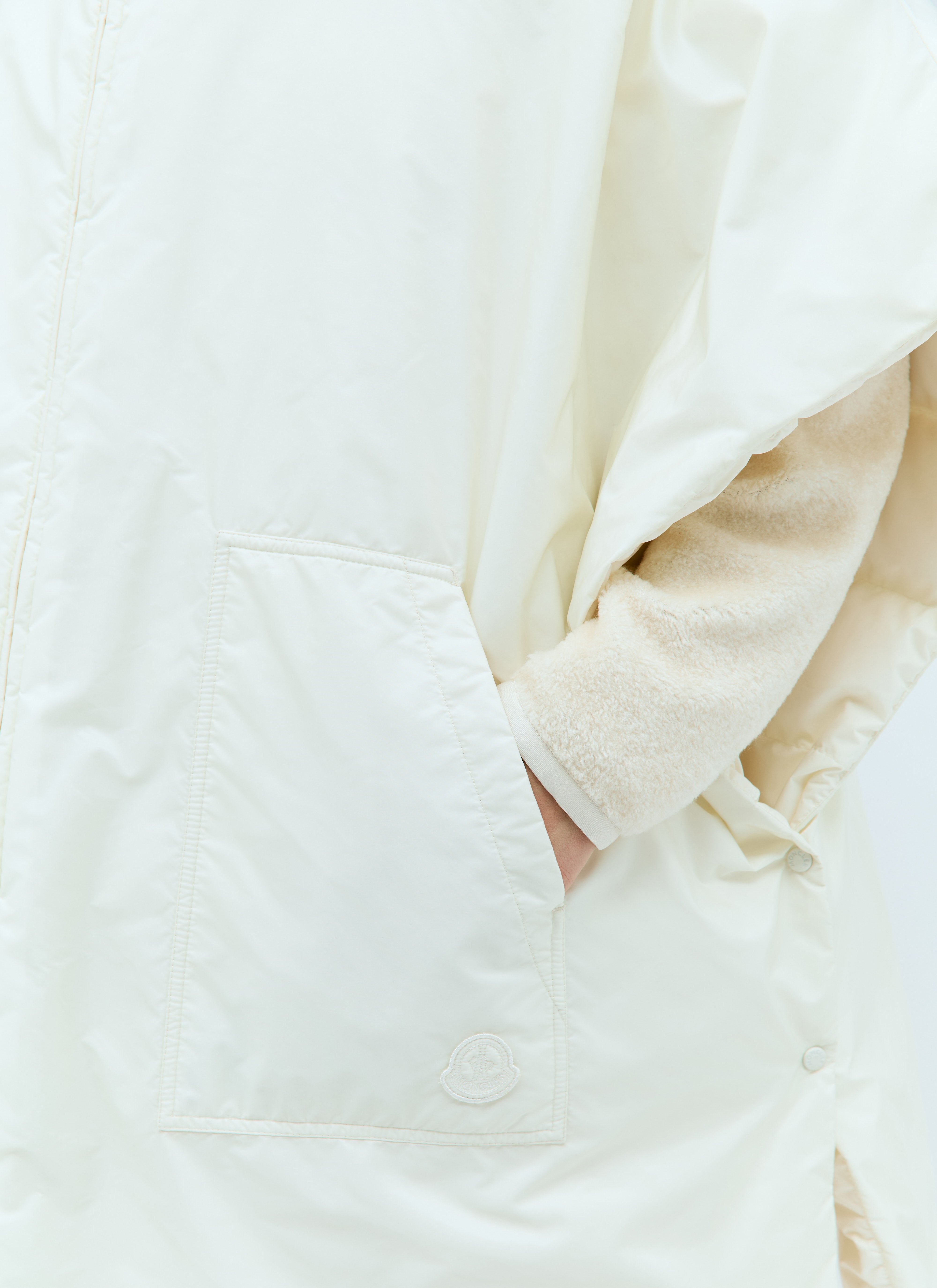 Moncler Women Hooded Padded Cape