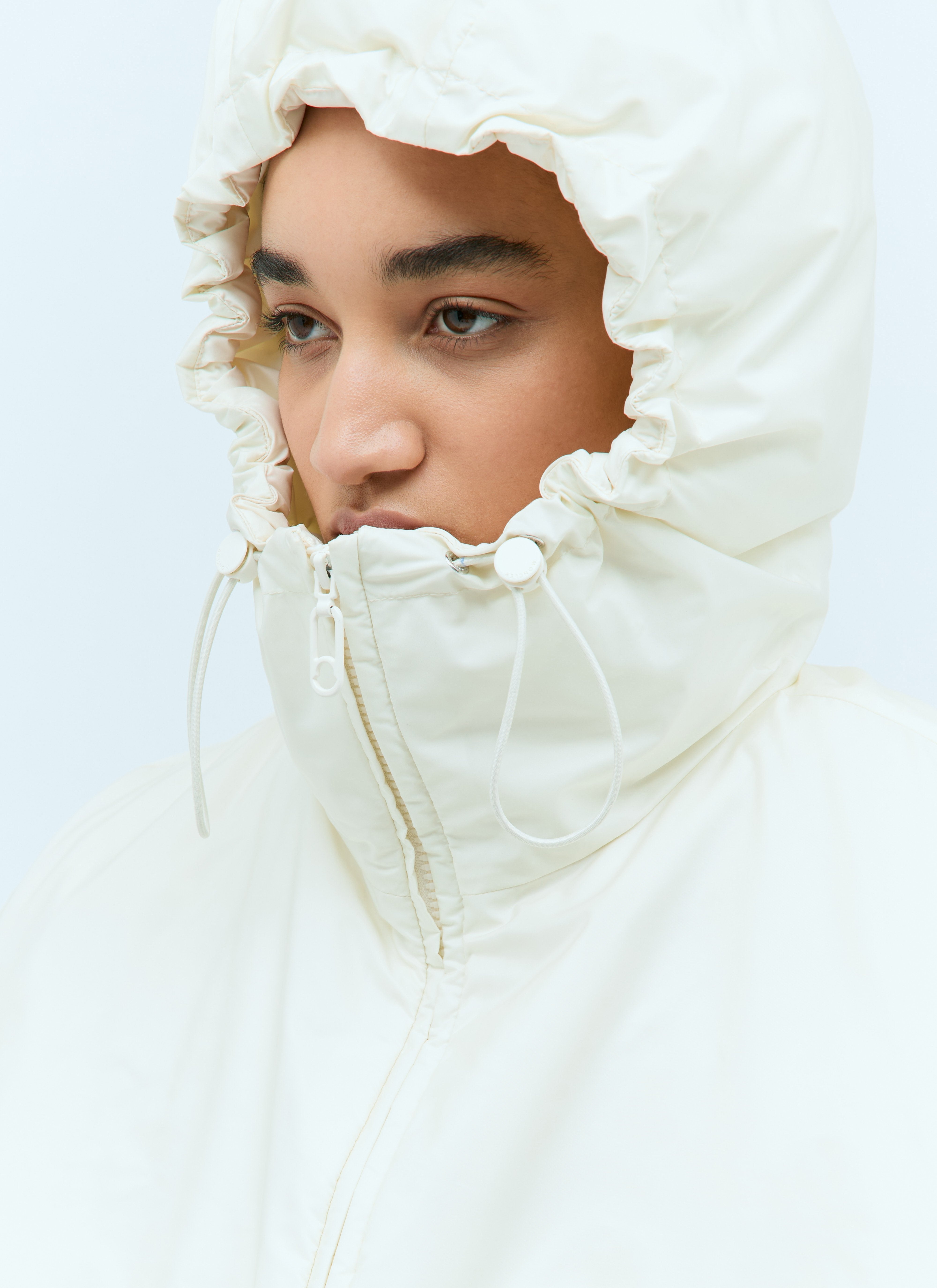 Moncler Women Hooded Padded Cape
