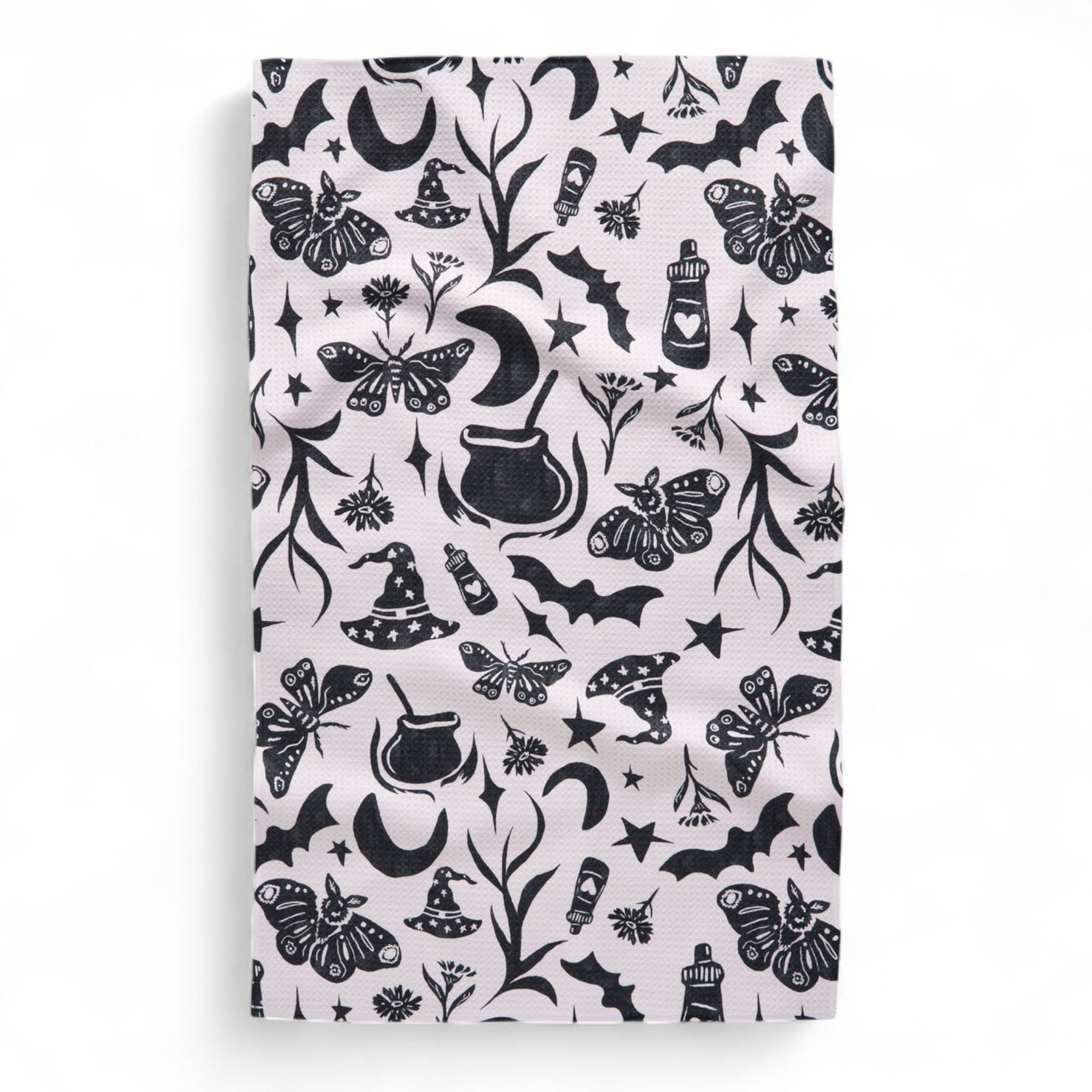 Moths, Bats, Oh My! Geometry Tea Towel
