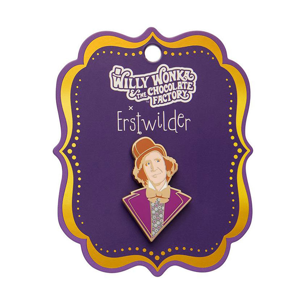 Mr Wonka Enamel Pin by Erstwilder