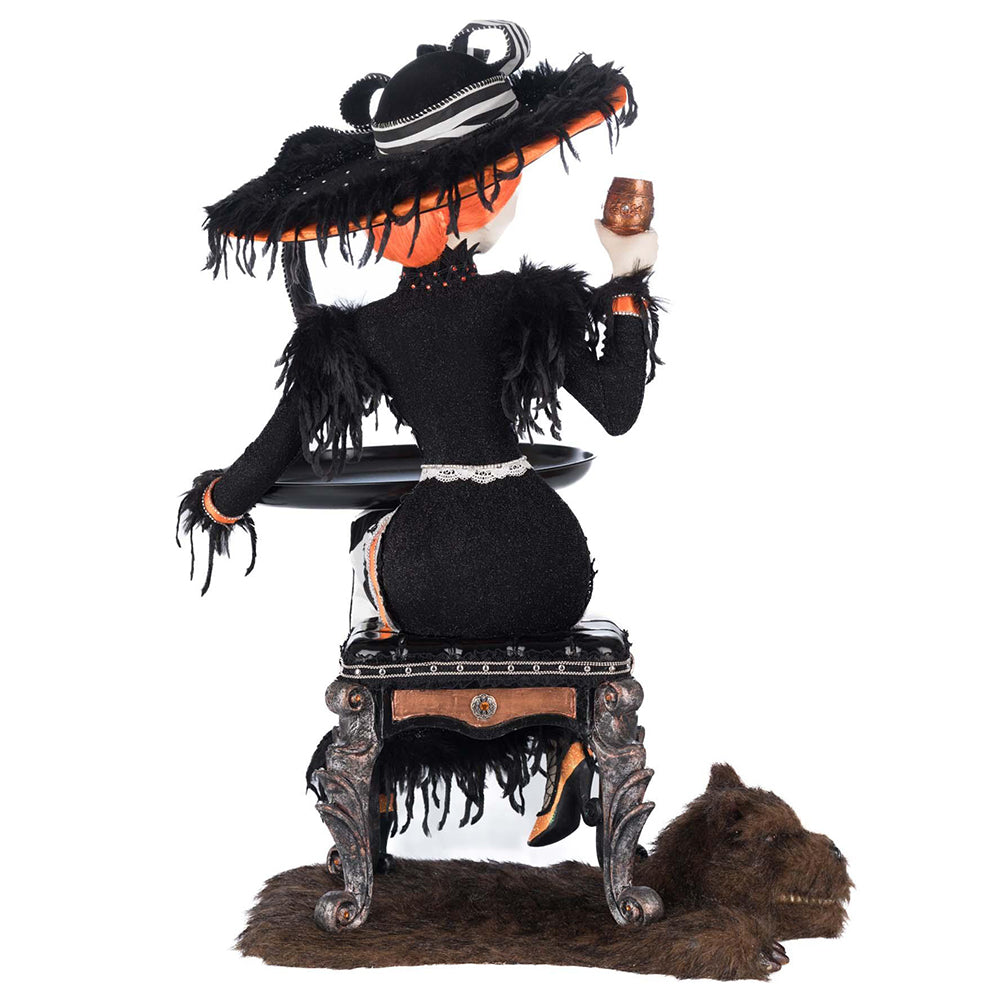 Mrs. Macabre with Serving Tray by Katherine's Collection
