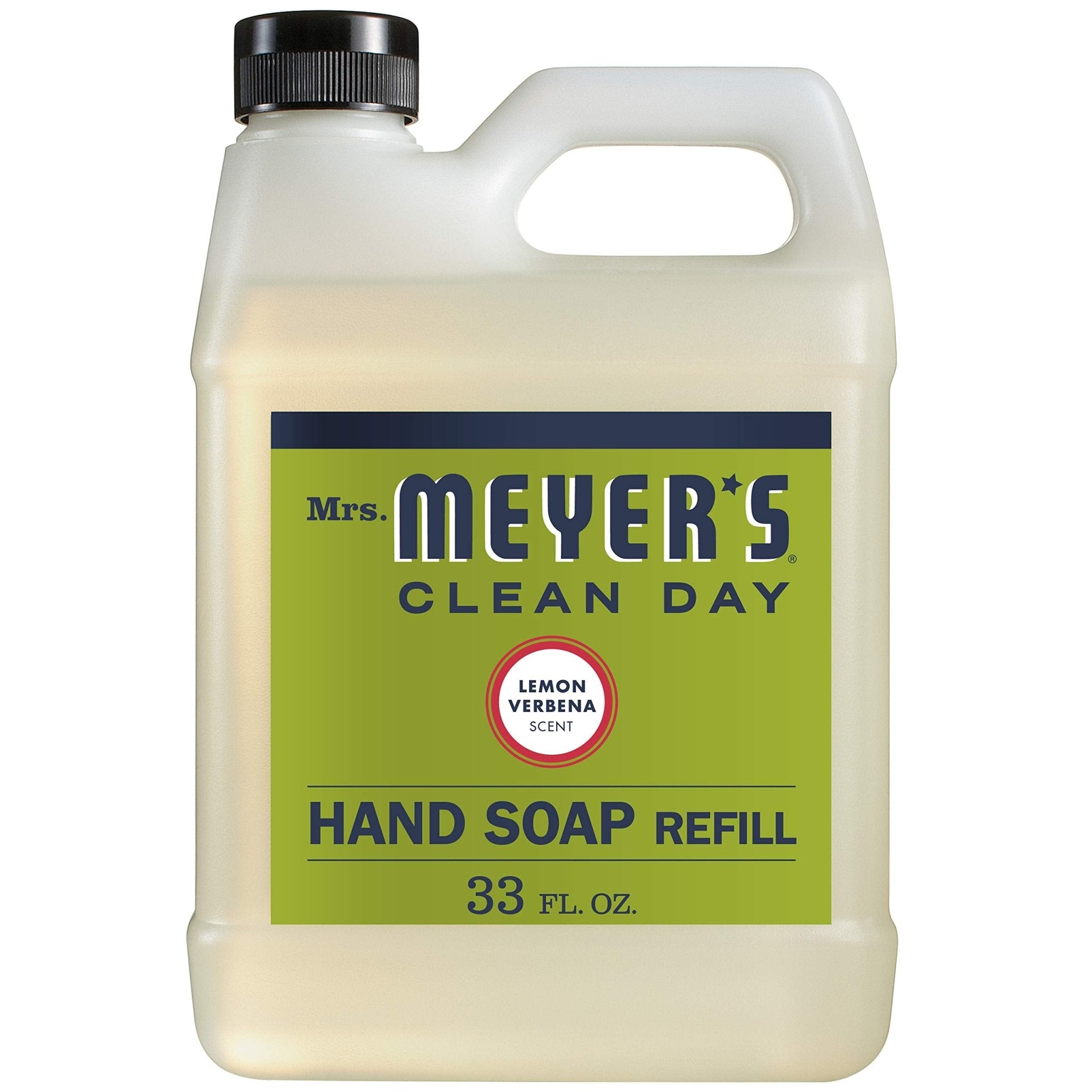 MRS. MEYER'S CLEAN DAY Liquid Hand Soap Refill, Cruelty Free and Biodegradable Formula, Lavender Scent, 33 Fl Oz (Pack of 1)