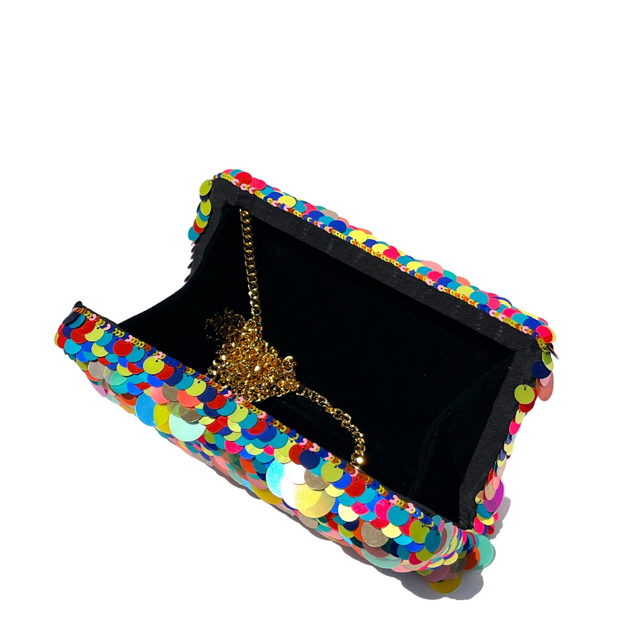 Rainbow Disco Clutch