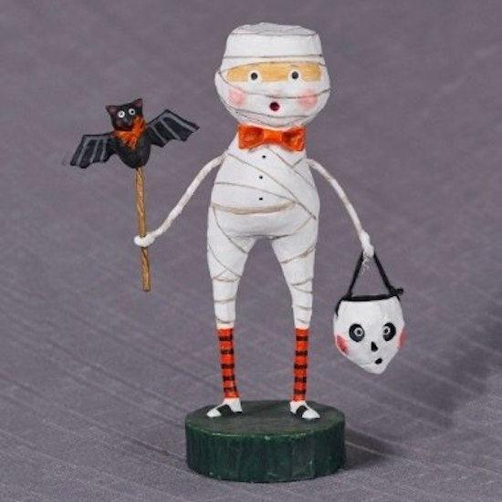 Mummy Boy Figurine by Lori Mitchell