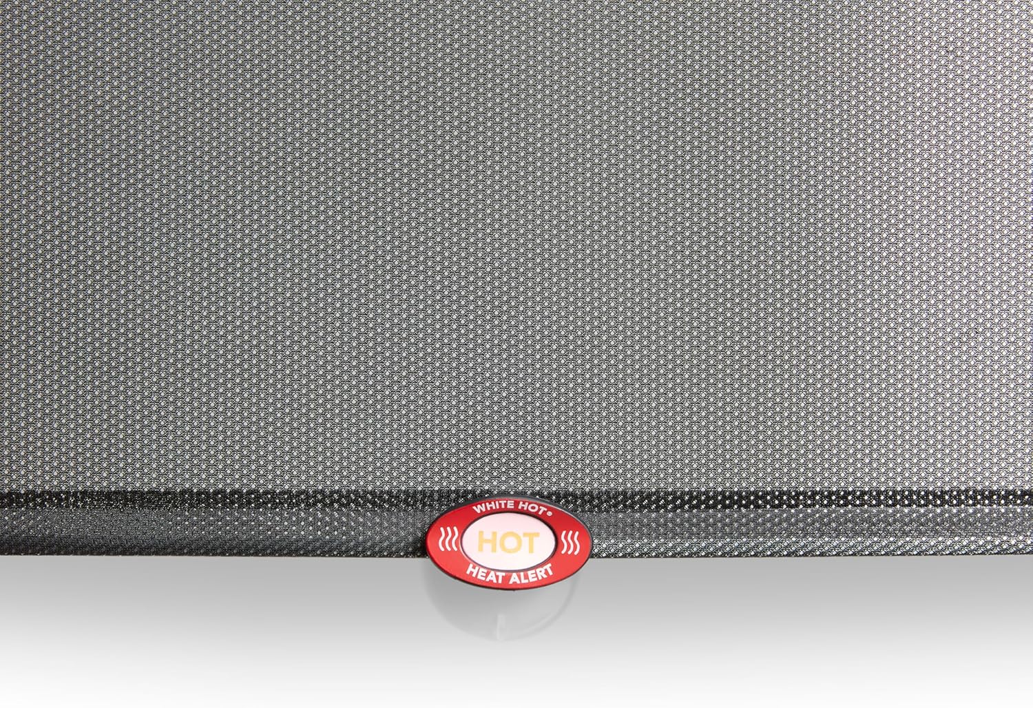 Munchkin Brica Sun Safety Car Window Shade with Heat Alert, Helps Block UVA/UVB Rays, 2 Pack, Black