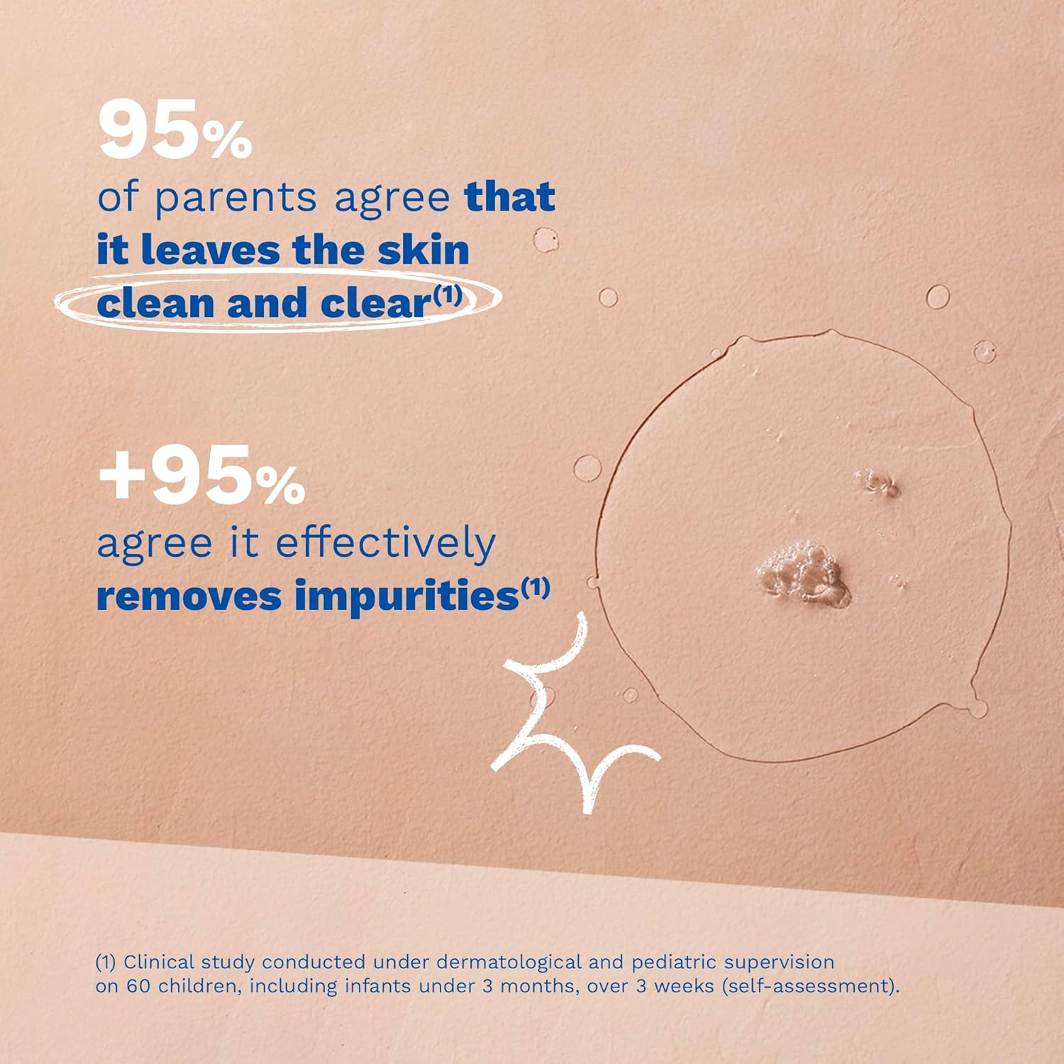 Mustela Baby Cleansing Water - No-Rinse Micellar Water - with Natural Avocado & Aloe Vera - for Baby's Face, Body & Diaper - 1 or 2-Pack - Various Sizes