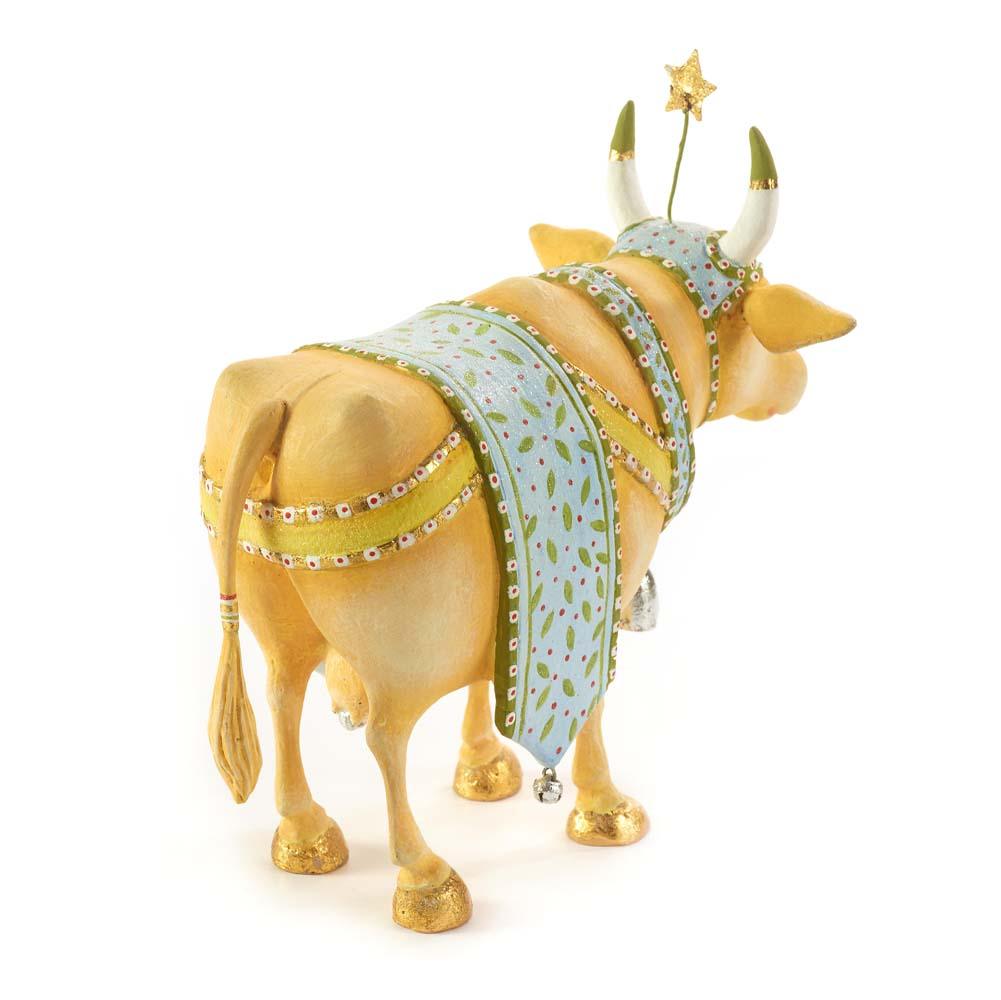 Nativity Manger Cow Figure by Patience Brewster