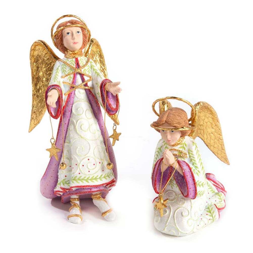 Nativity Rejoicing Angel Figure by Patience Brewster