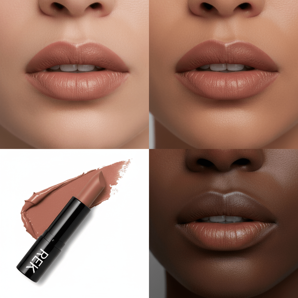 Cream Lipstick Collection | REK Cosmetics | Creamy Finish, Longwear Formula
