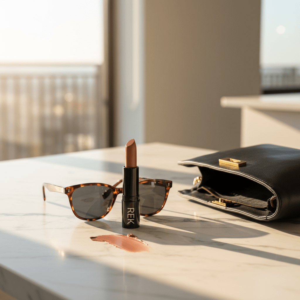 Cream Lipstick Collection | REK Cosmetics | Creamy Satin Finish, Longwear Formula