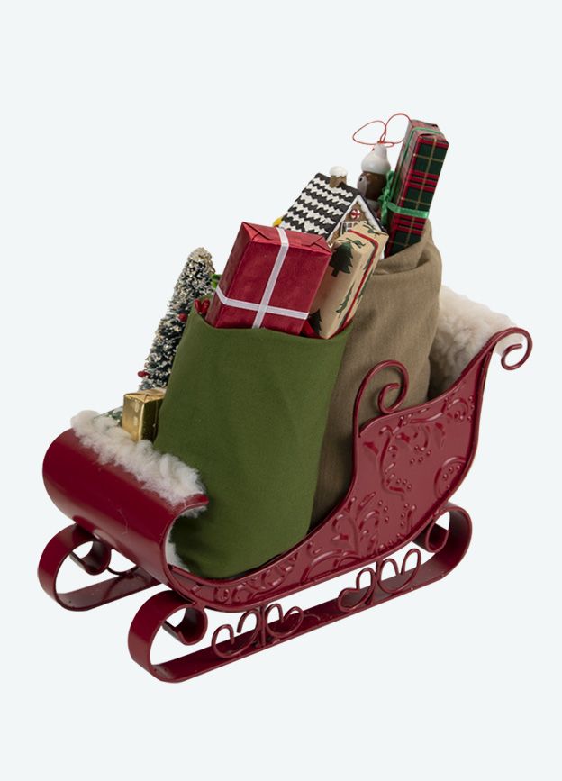 Sleigh Filled with Toys