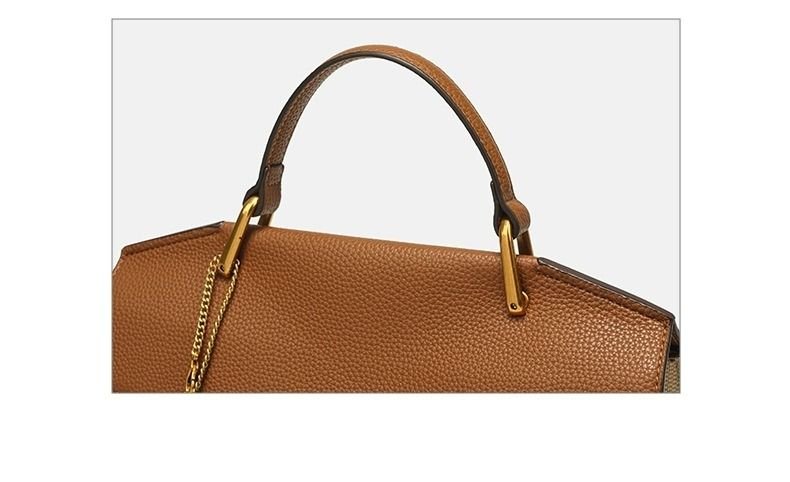 New advanced texture plaid handbag live hot models of fashion women's bags simple versatile new tide