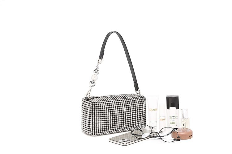 New bag cross-border personalized women's bags with diamonds handbag tide fashion versatile Yangqi shoulder bag