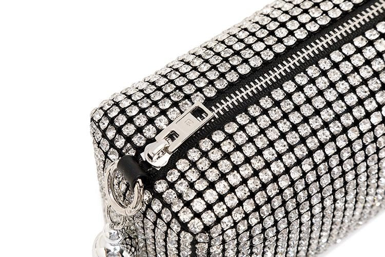 New bag cross-border personalized women's bags with diamonds handbag tide fashion versatile Yangqi shoulder bag