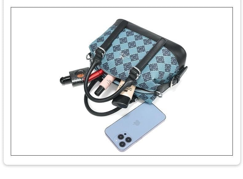 New Blue Square Pillow Bag Hundreds of exquisite models handbag small bag hot models women's bags