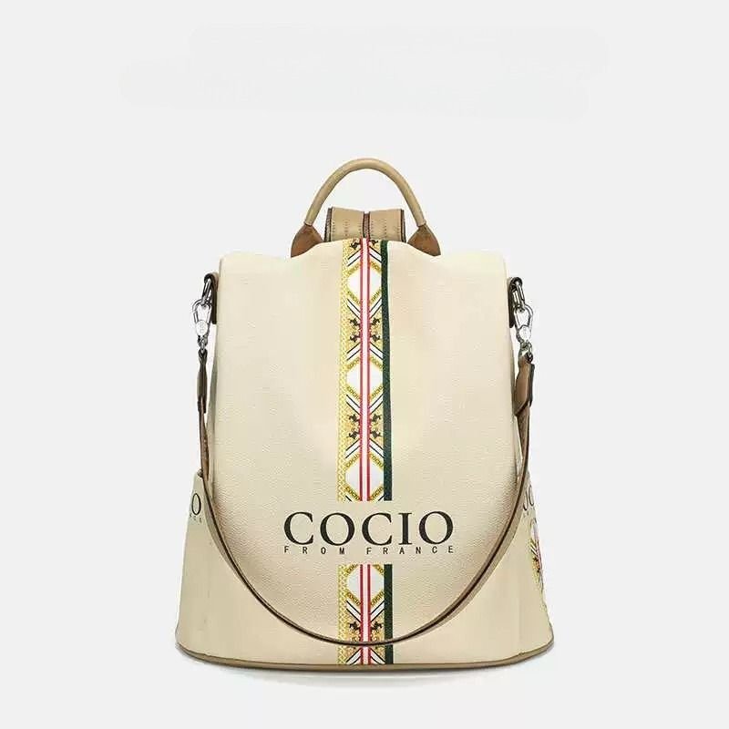 New Colorful Beige Shoulder Bag Simple Hundred models Women's Travel Backpack Cross-border Hot models Women's Bags