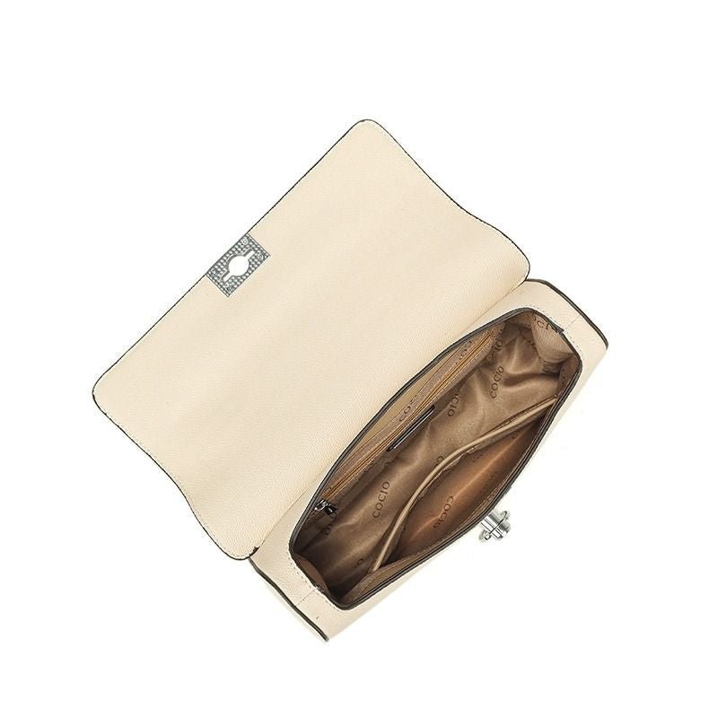 New colorful white series handbag messenger bag niche design models shoulder handbag cross-border hot models