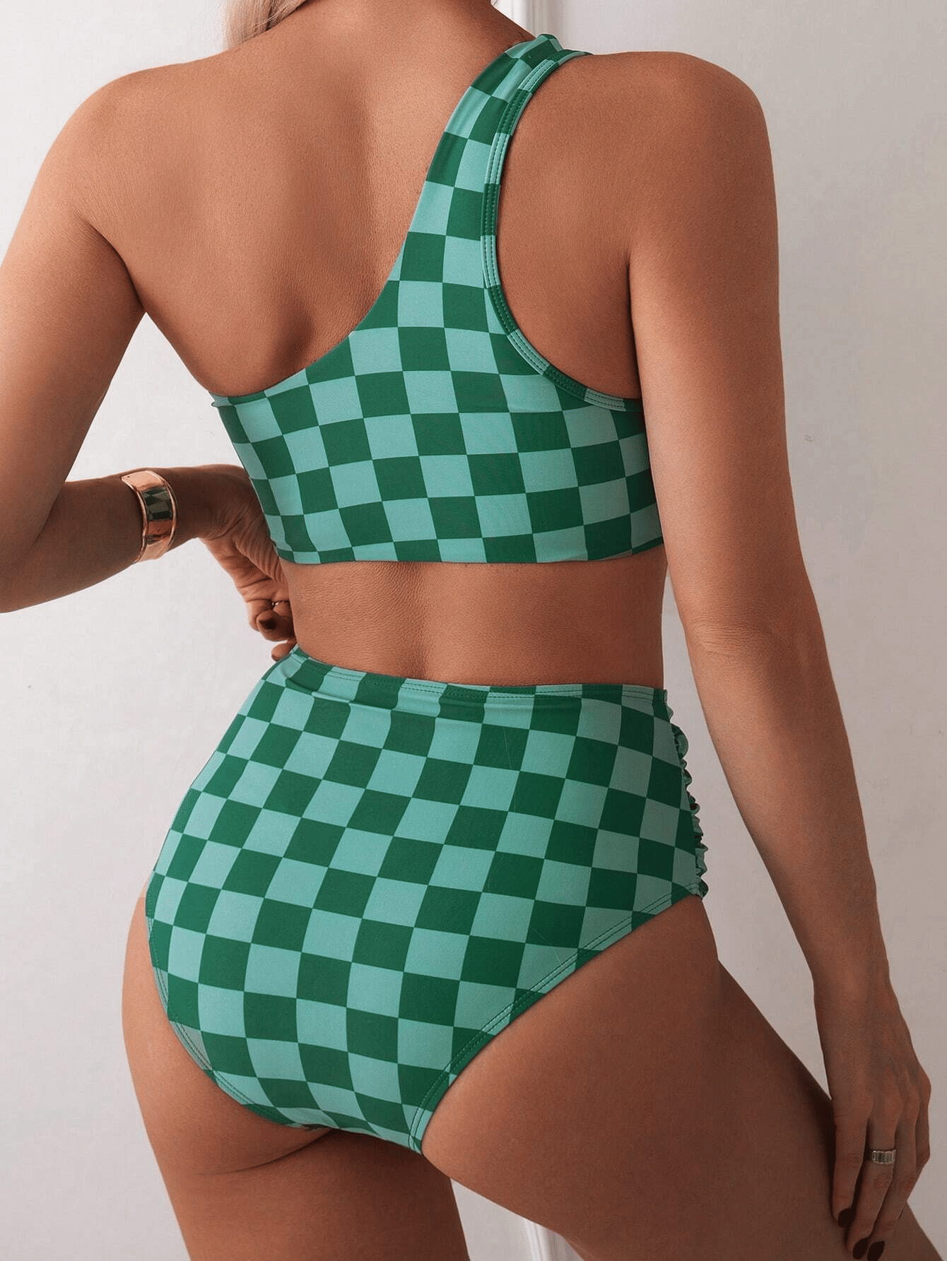 New fashionable and sexy bikini split beach swimsuit two-piece set