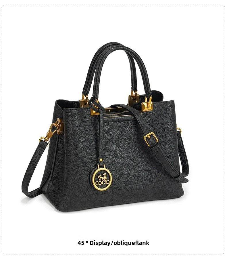 New letter print handbag simple versatile models senior texture women's bags cross-border hot new products