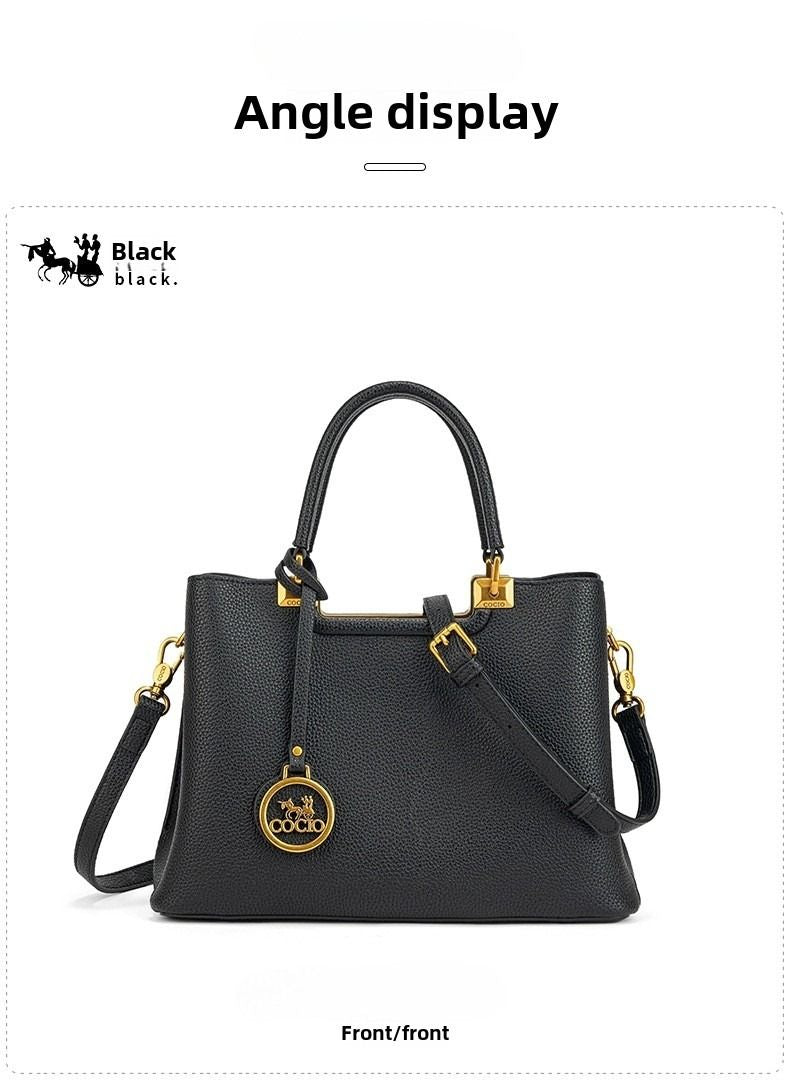 New letter print handbag simple versatile models senior texture women's bags cross-border hot new products