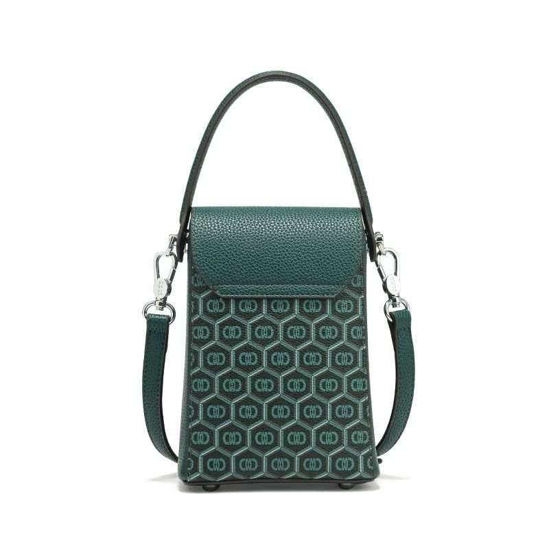 New peacock green cell phone bag simple versatile paragraph small bag cross-border hot models new women's bags