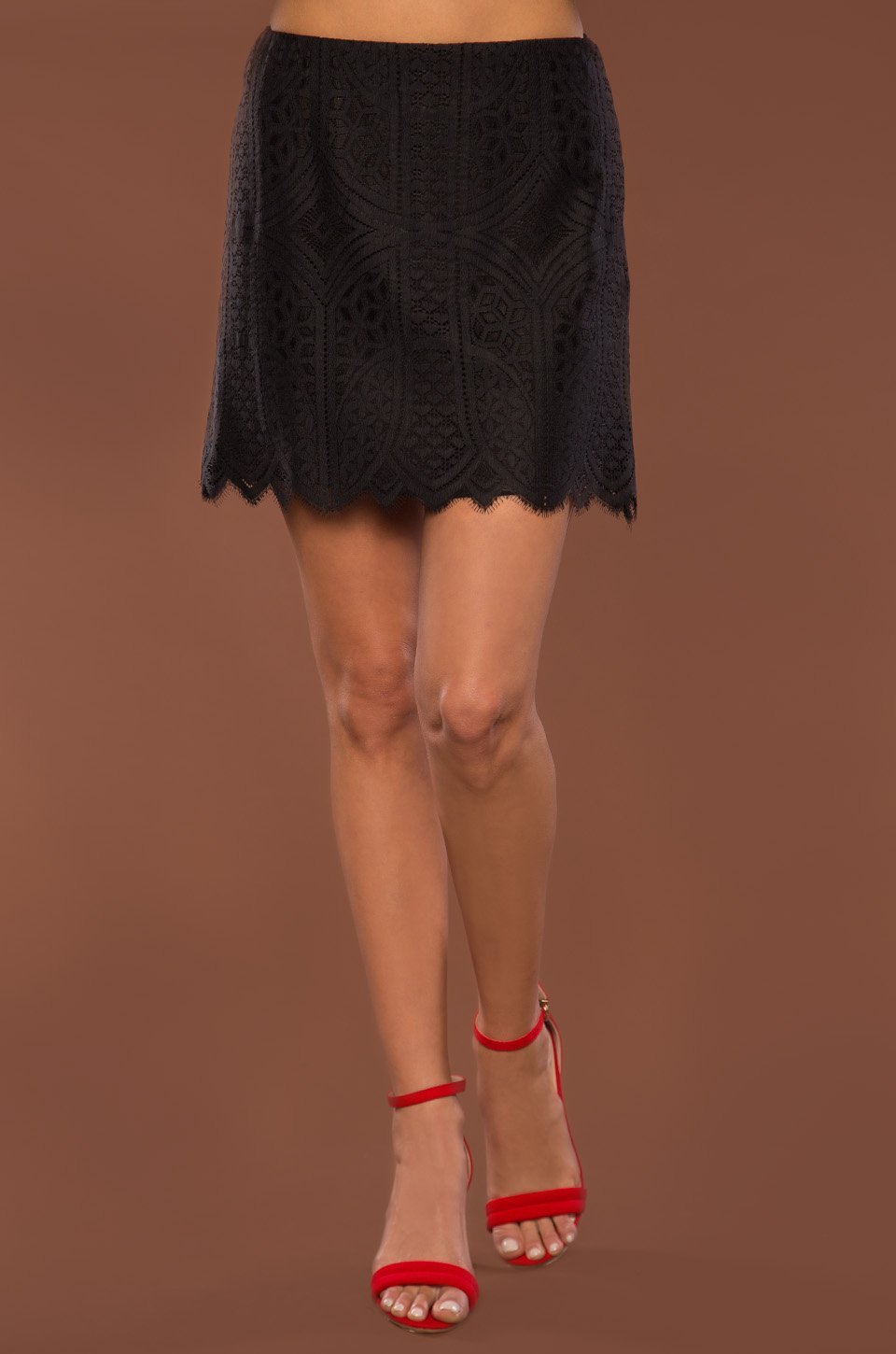 Nicholas Skirt | Ebony Black