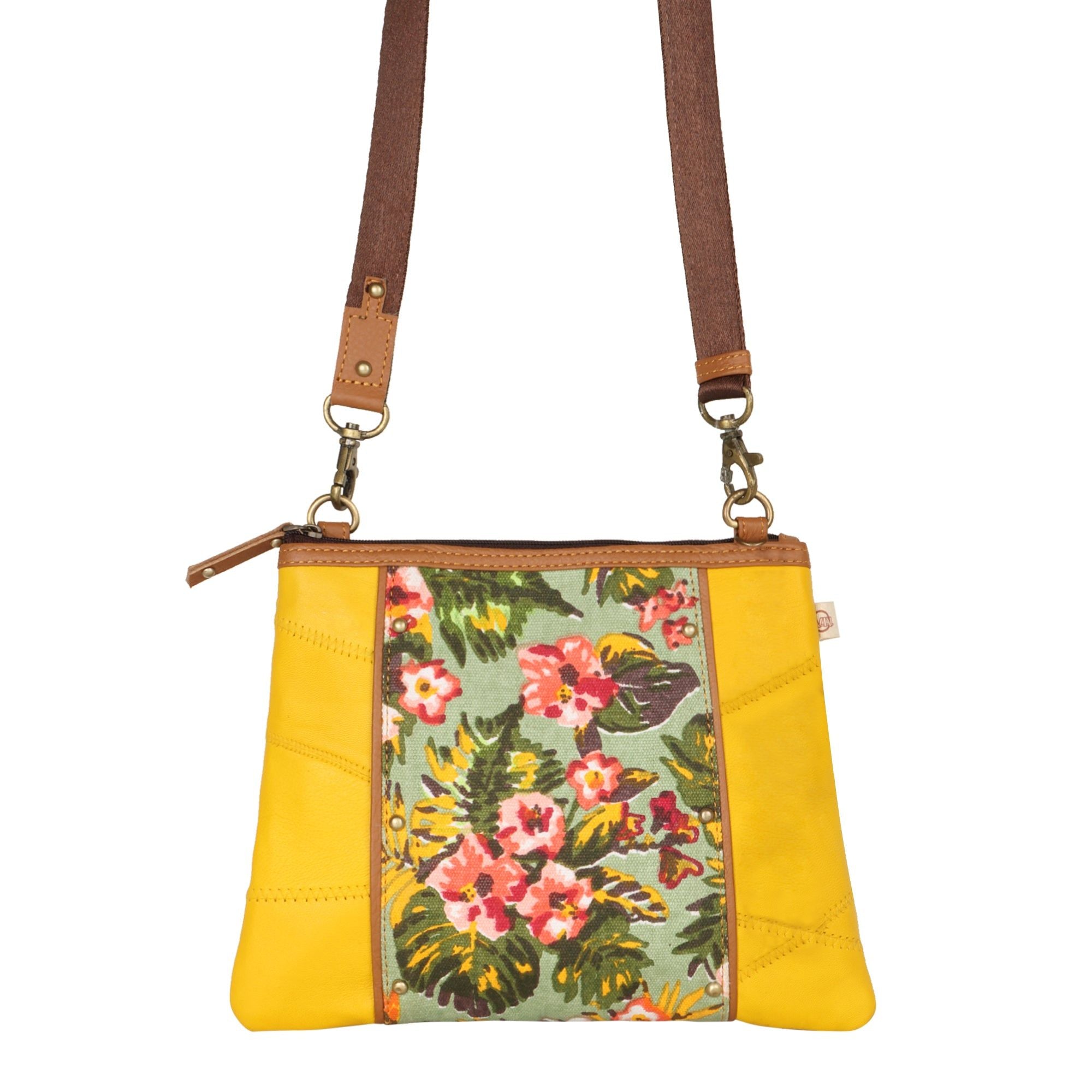 Noa Angled Crossbody Bag - Summer Jungle