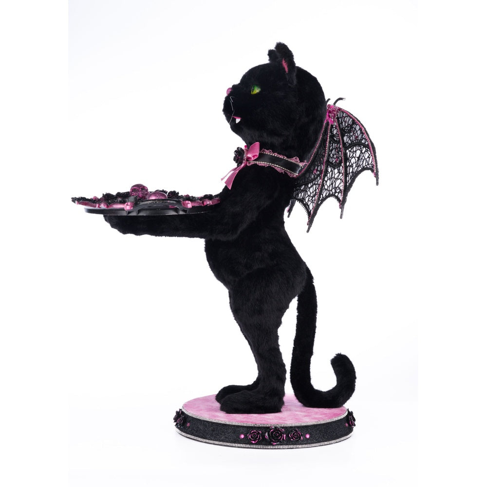 Noir Cat-Bat Server by Katherine's Collection
