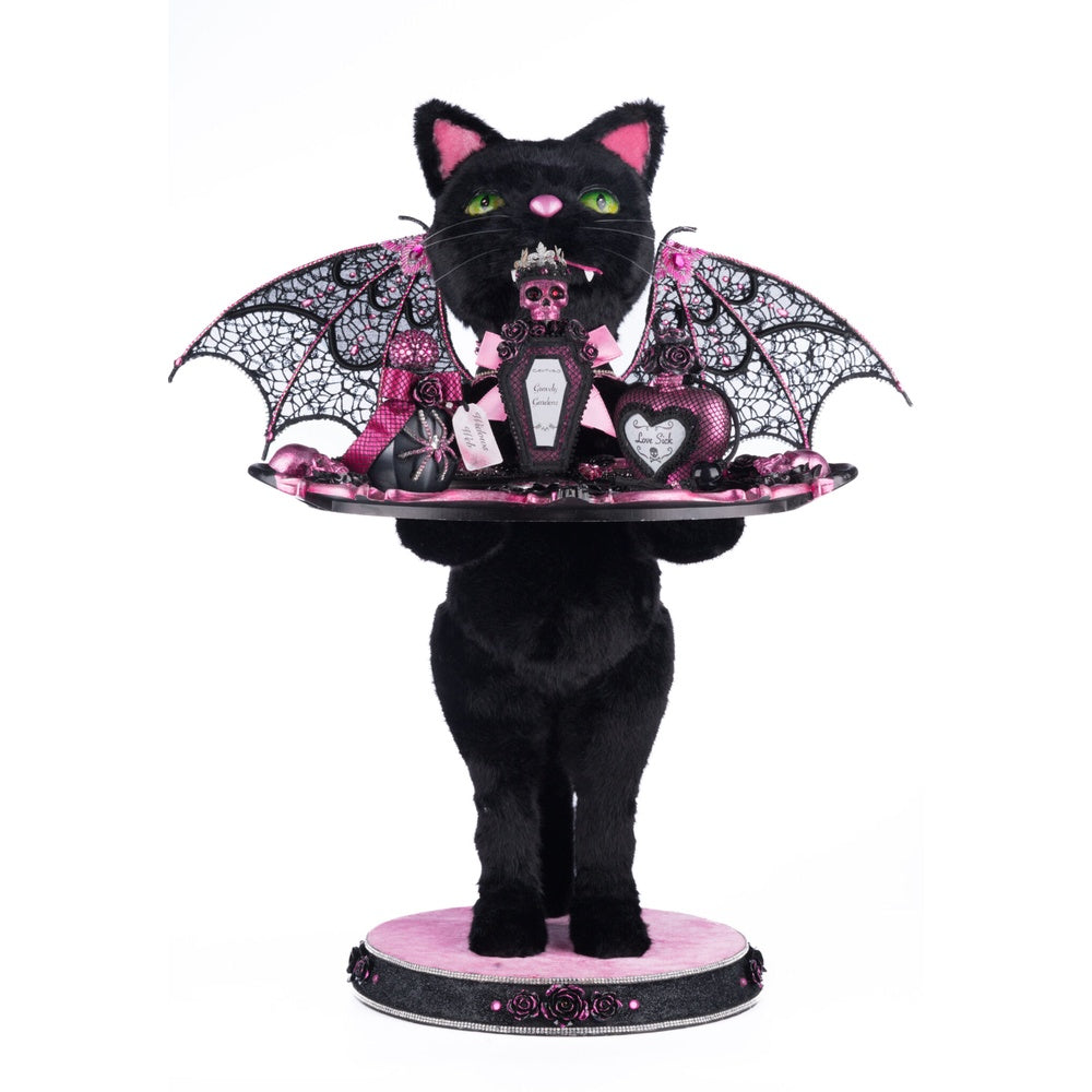Noir Cat-Bat Server by Katherine's Collection