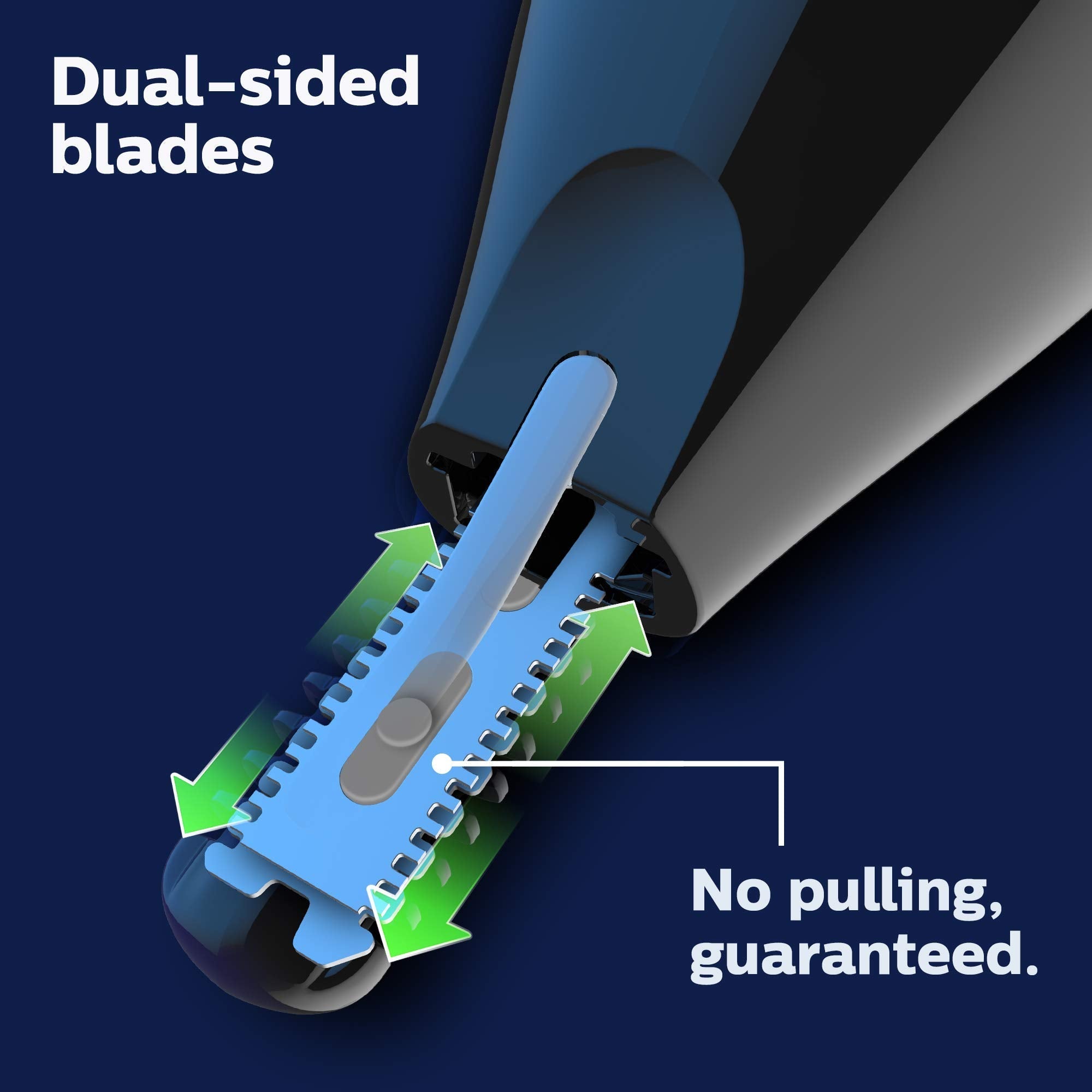 Norelco Philips Nose Trimmer 5000, for Nose, Ears, Eyebrows, Black and Silver, NT5600/42