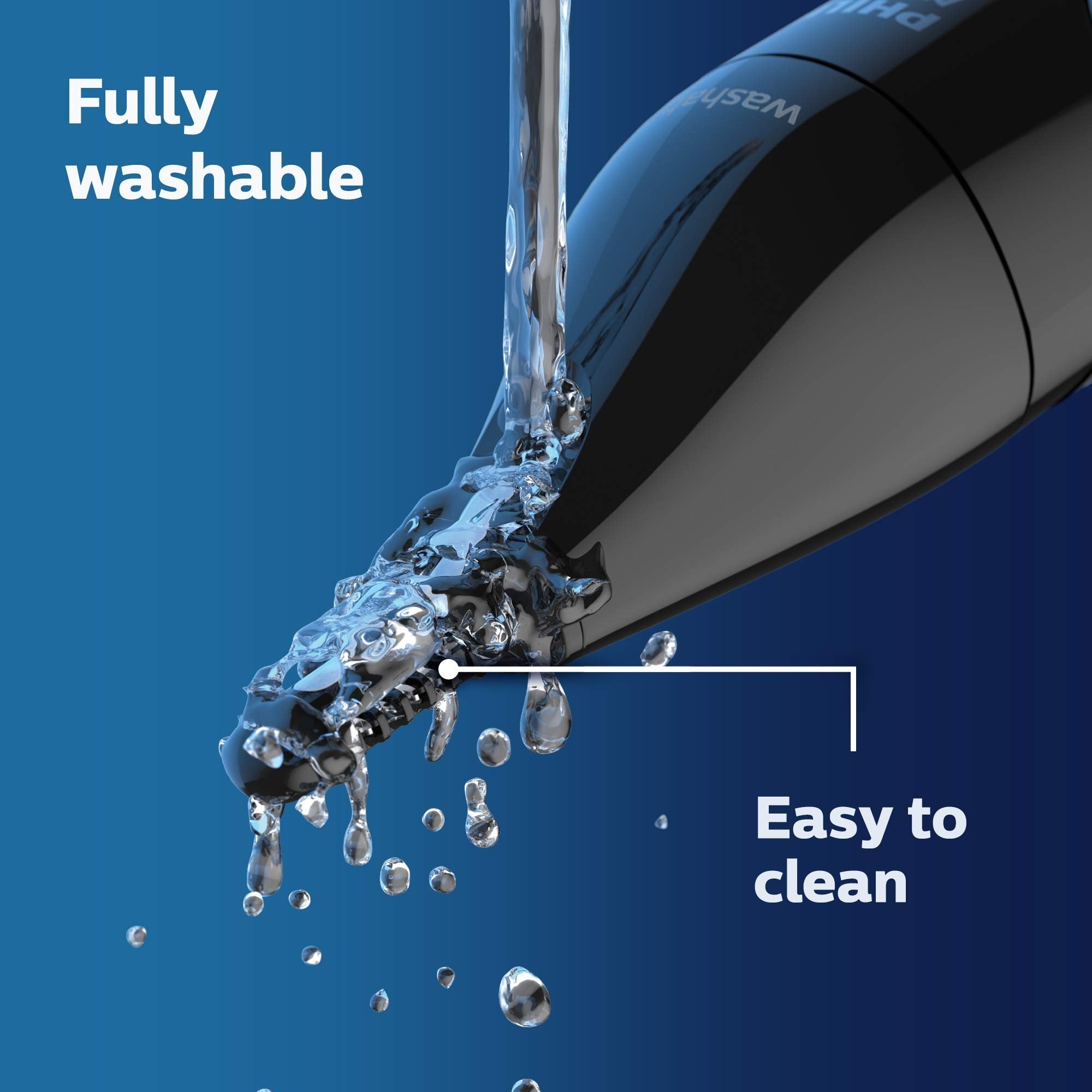 Norelco Philips Nose Trimmer 5000, for Nose, Ears, Eyebrows, Black and Silver, NT5600/42