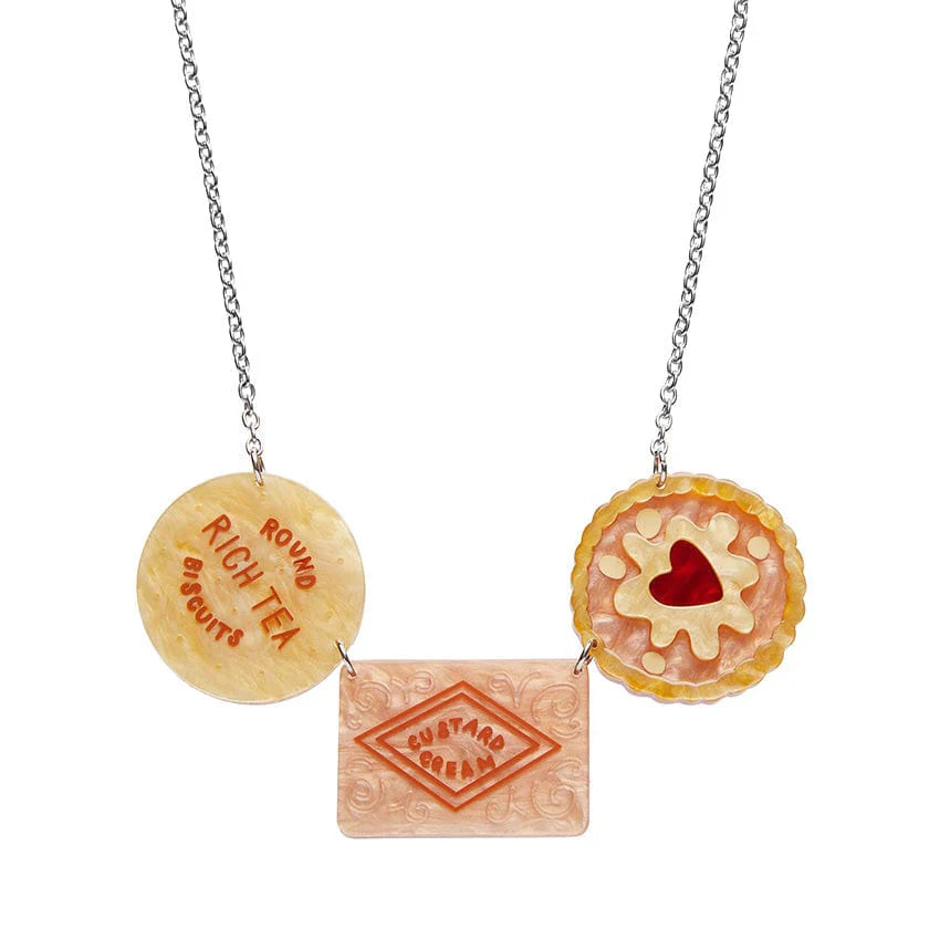 A Biscuit or Three Necklace by Erstwilder