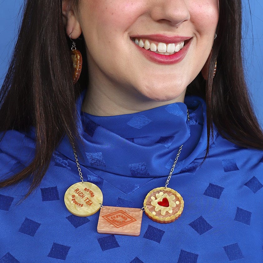 A Biscuit or Three Necklace by Erstwilder