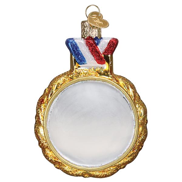 Rowing Glass Ornament